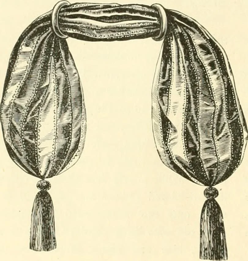 An illustration from Needle-craft: artistic and practical, 1889, leaf 281