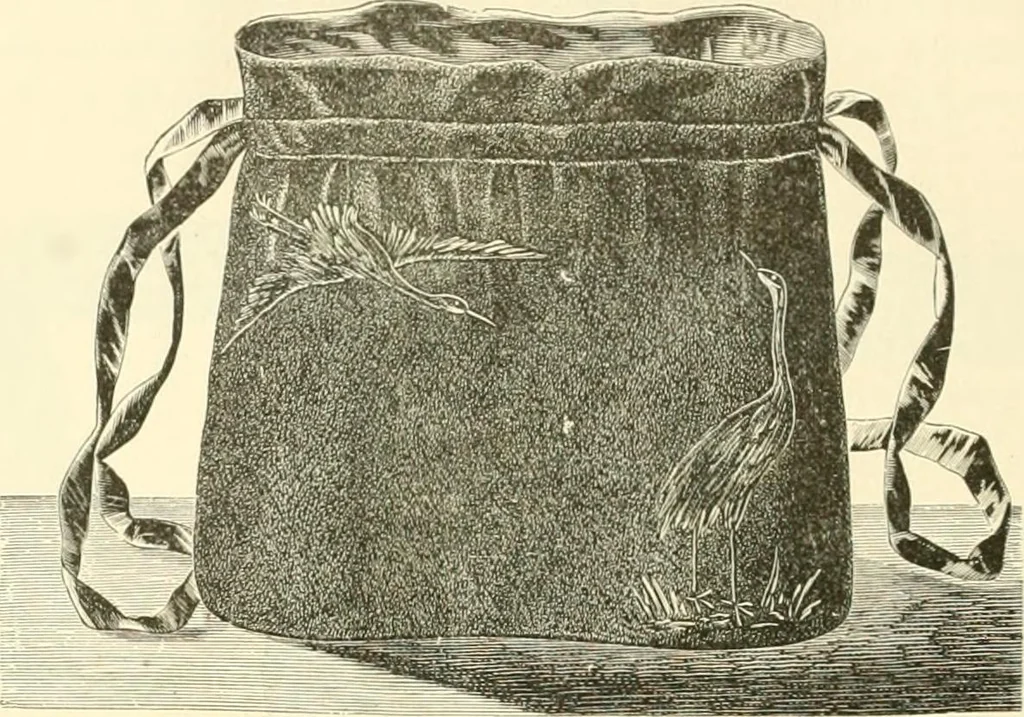 An illustration from Needle-craft: artistic and practical, 1889, leaf 283