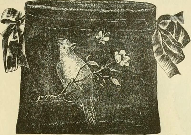 An illustration from Needle-craft: artistic and practical, 1889, leaf 284