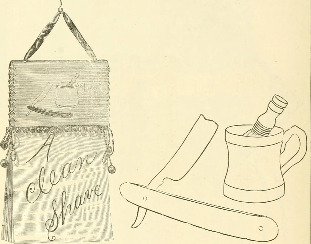An illustration from Needle-craft: artistic and practical, 1889, leaf 299
