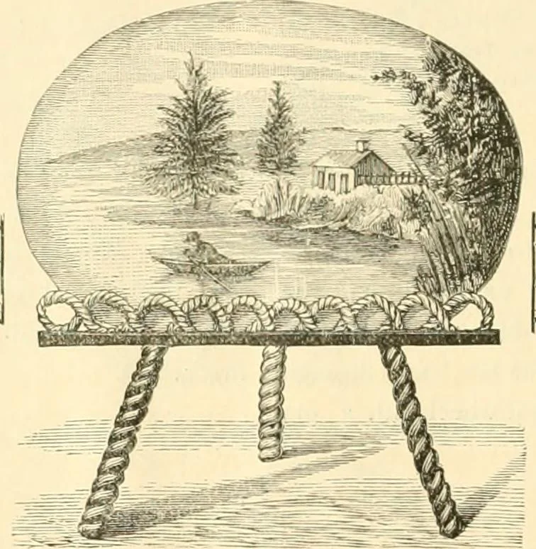 An illustration from Needle-craft: artistic and practical, 1889, leaf 311