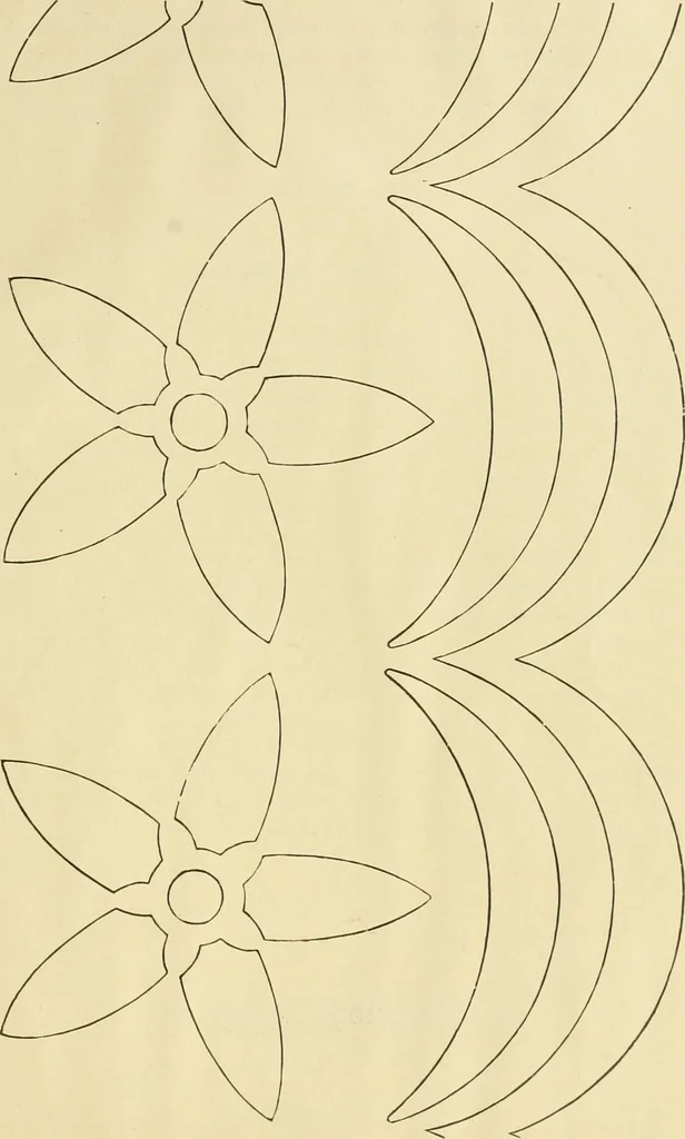 An illustration from Needle-craft: artistic and practical, 1889, leaf 322