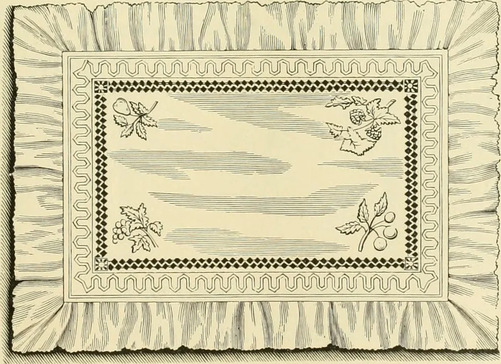 An illustration from Needle-craft: artistic and practical, 1889, leaf 40
