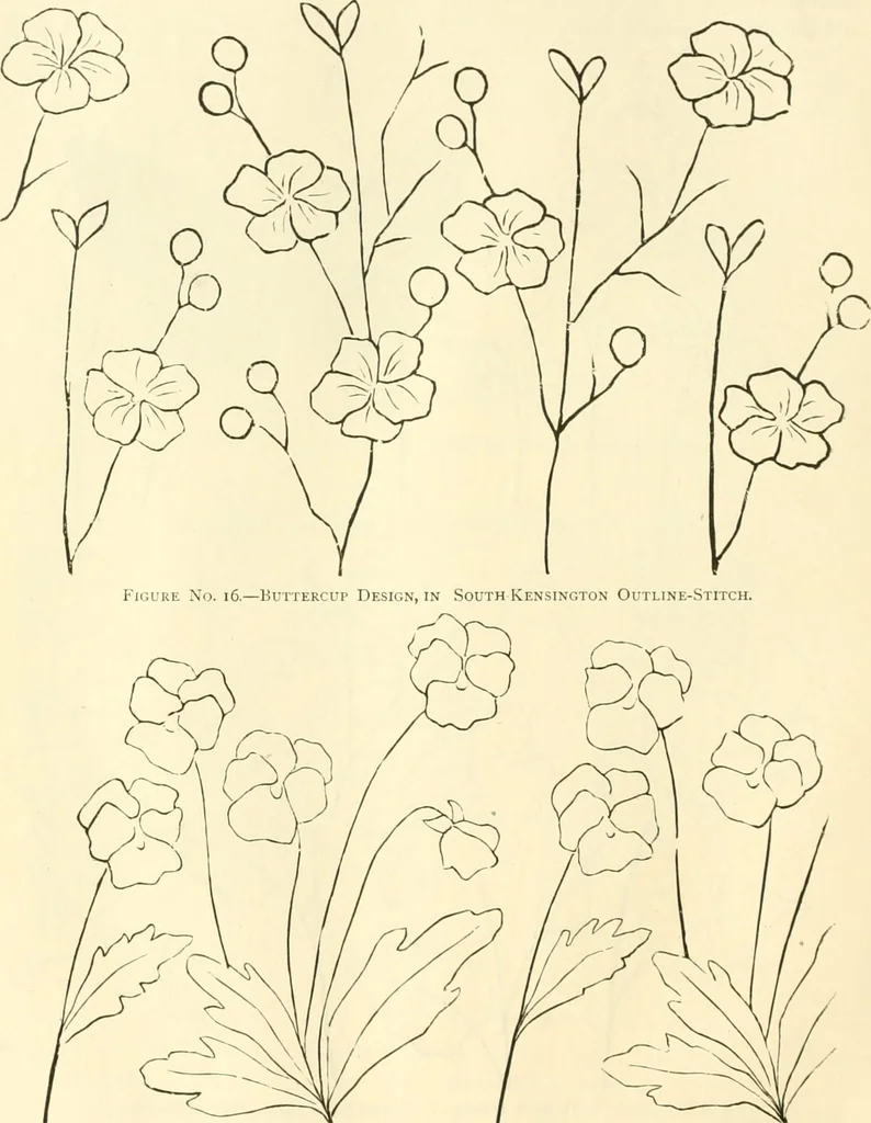 An illustration from Needle-craft: artistic and practical, 1889, leaf 59