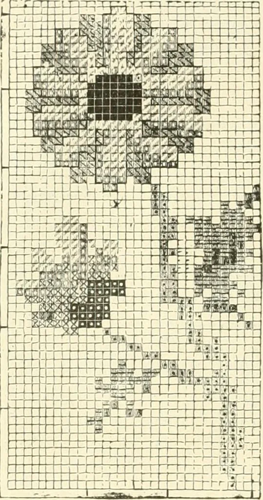 An illustration from Needle-craft: artistic and practical, 1889, leaf 83