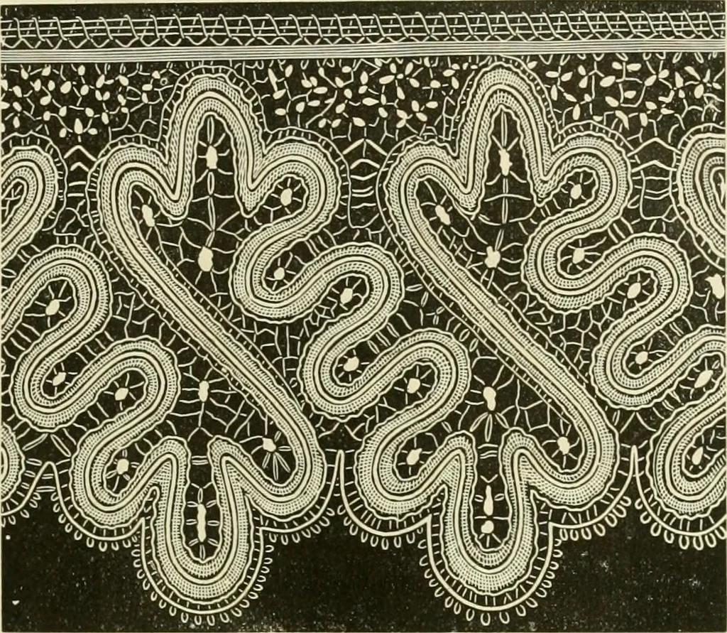 An illustration from Needle-craft: artistic and practical, 1889, leaf 88