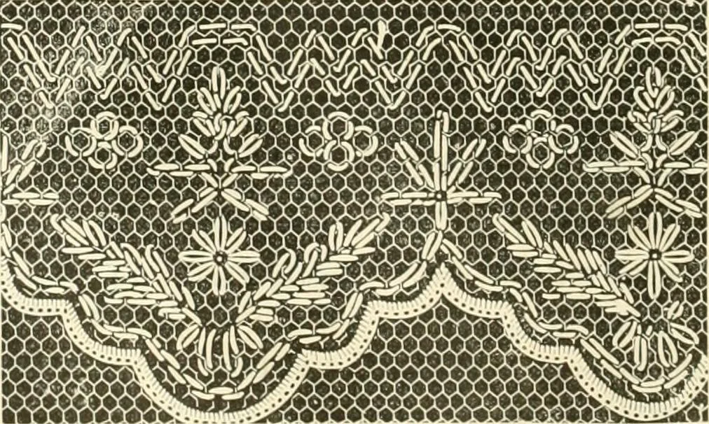 An illustration from Needle-craft: artistic and practical, 1889, leaf 91