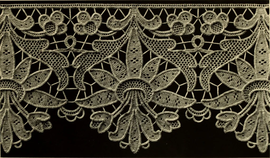 An illustration from Needle-made laces, 1890, leaf 26