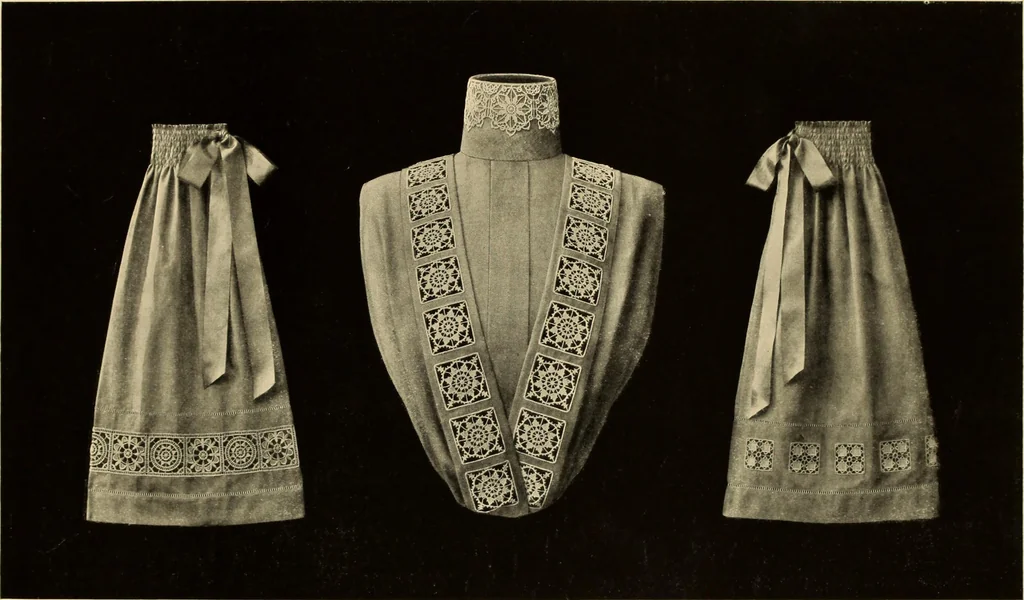 An illustration from Needle-made laces, 1890, leaf 30
