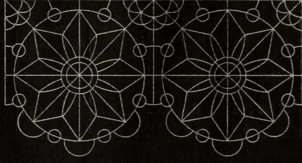 An illustration from Needle-made laces, 1890, leaf 46