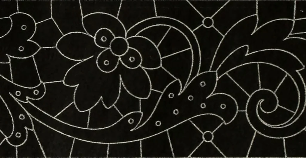 An illustration from Needle-made laces, 1890, leaf 60