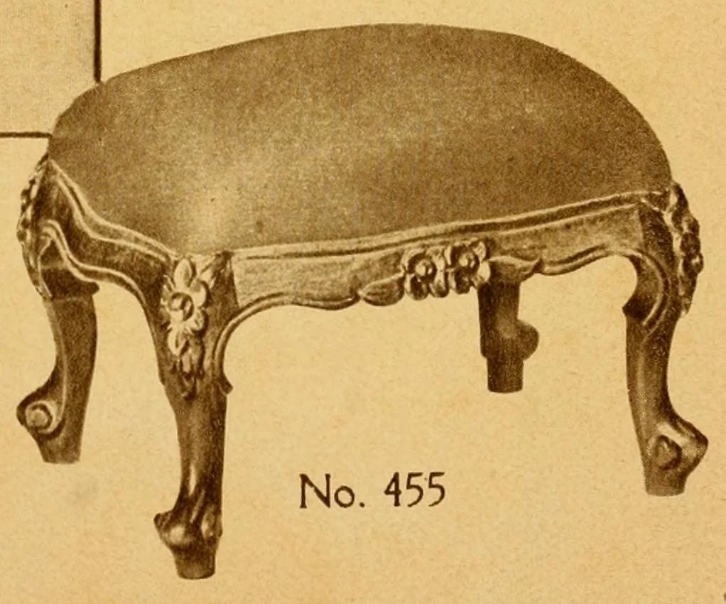 An illustration from Needle-point furniture., leaf 19