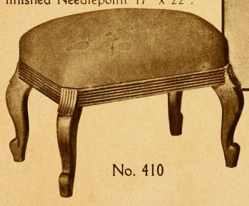 An illustration from Needle-point furniture., leaf 20
