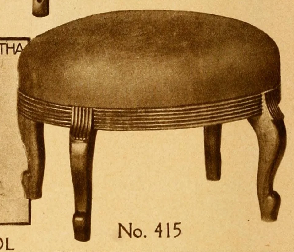 An illustration from Needle-point furniture., leaf 20