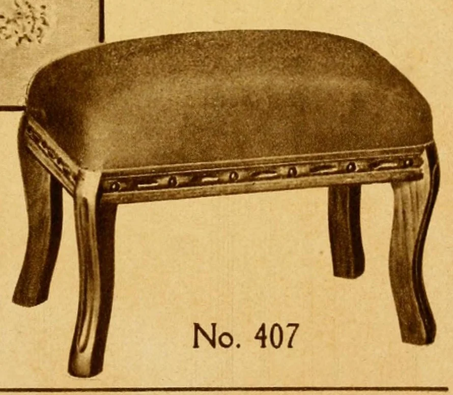 An illustration from Needle-point furniture., leaf 21