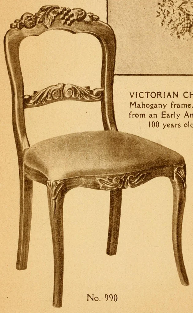 An illustration from Needle-point furniture., leaf 6