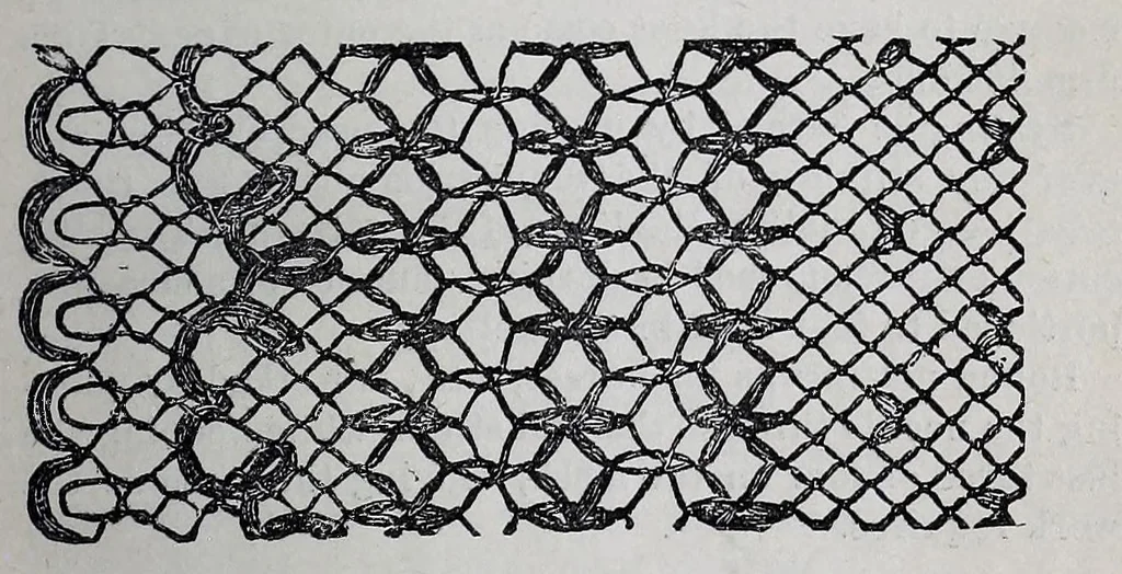 An illustration from Needles and brushes, and how to use them; a manual of fancy work, 1887, leaf 165