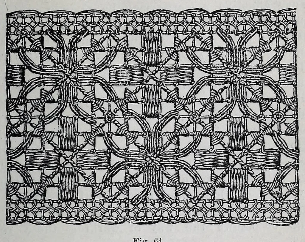 An illustration from Needles and brushes, and how to use them; a manual of fancy work, 1887, leaf 179