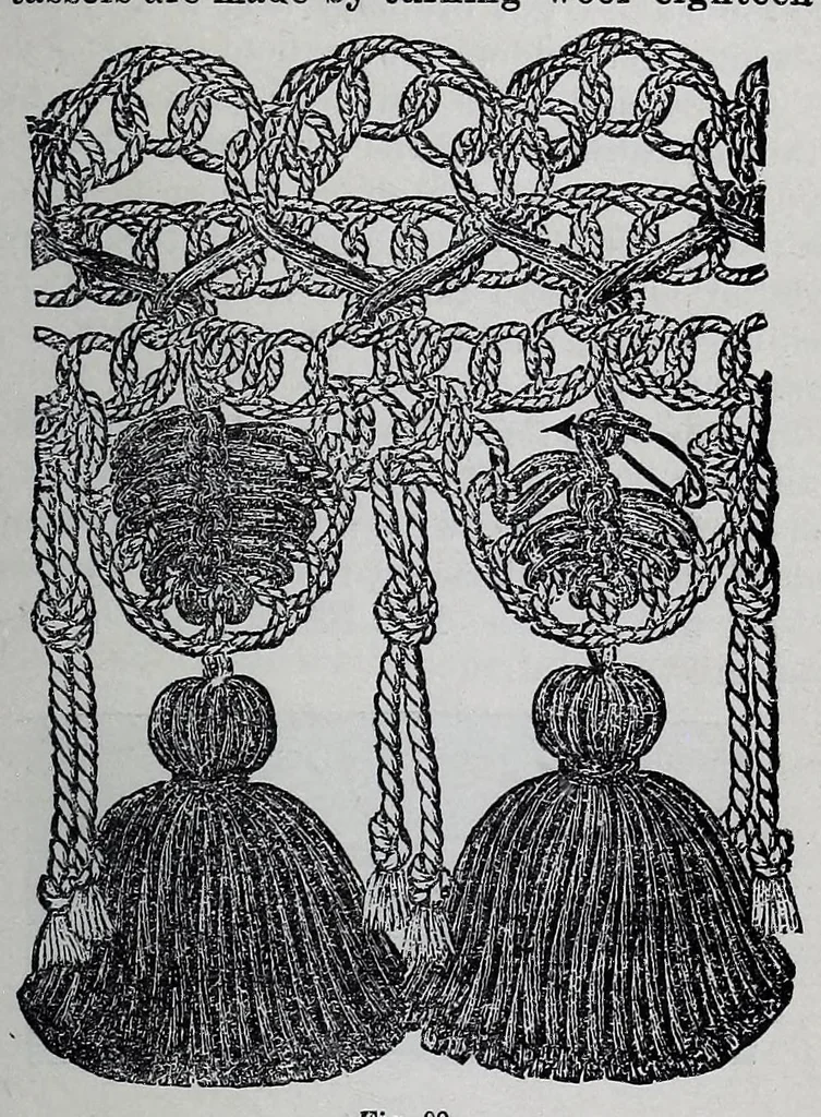 An illustration from Needles and brushes, and how to use them; a manual of fancy work, 1887, leaf 217