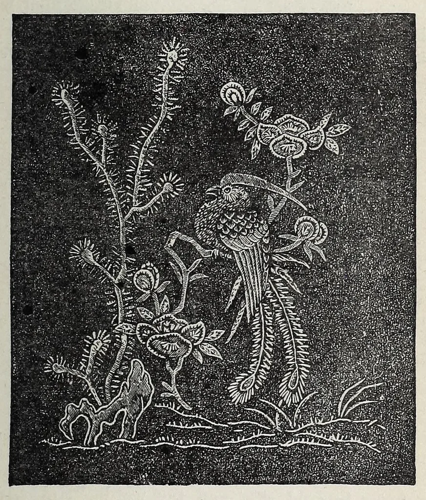 An illustration from Needles and brushes, and how to use them; a manual of fancy work, 1887, leaf 25
