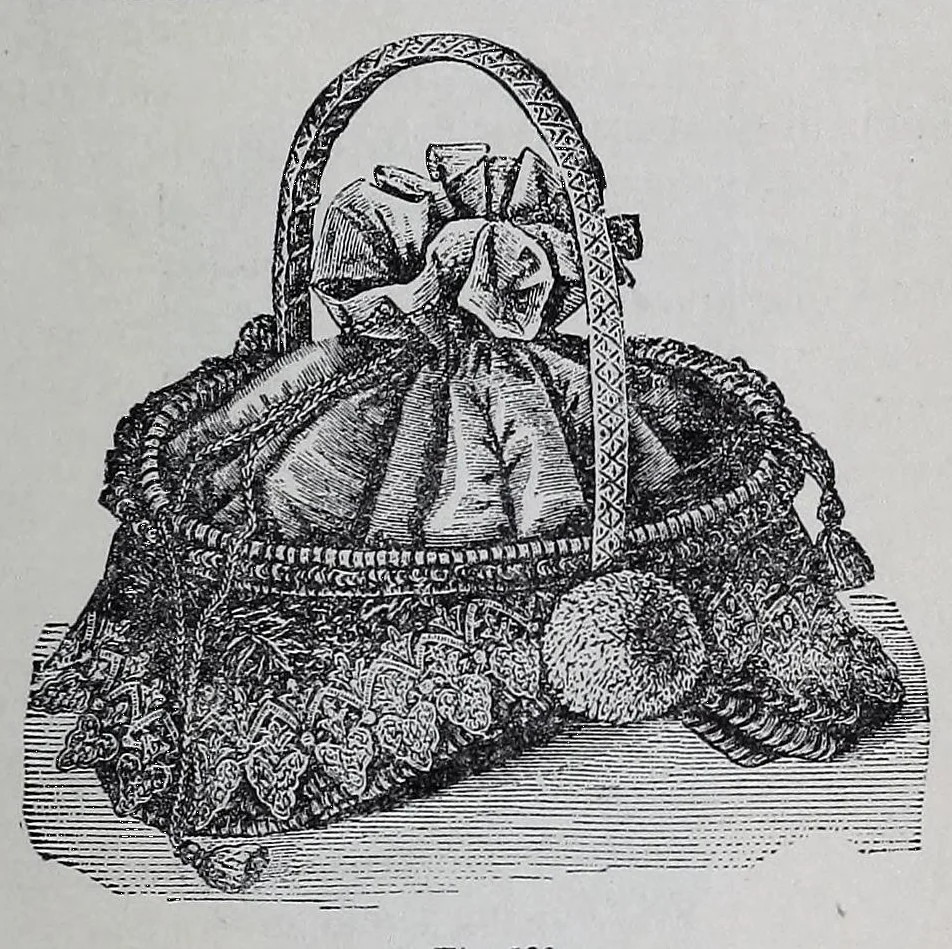An illustration from Needles and brushes, and how to use them; a manual of fancy work, 1887, leaf 305