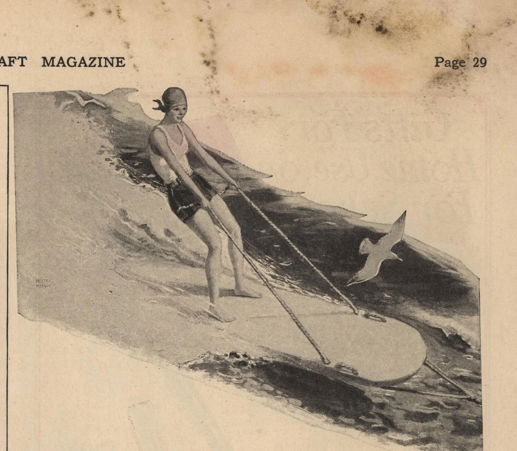 An illustration from Needlecraft Magazine (September, 1928), 1928, leaf 28