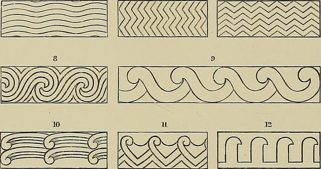 An illustration from Needlework as art, 1886, leaf 141