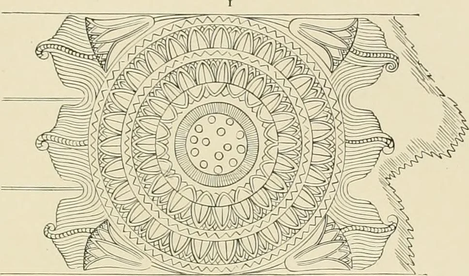 An illustration from Needlework as art, 1886, leaf 150