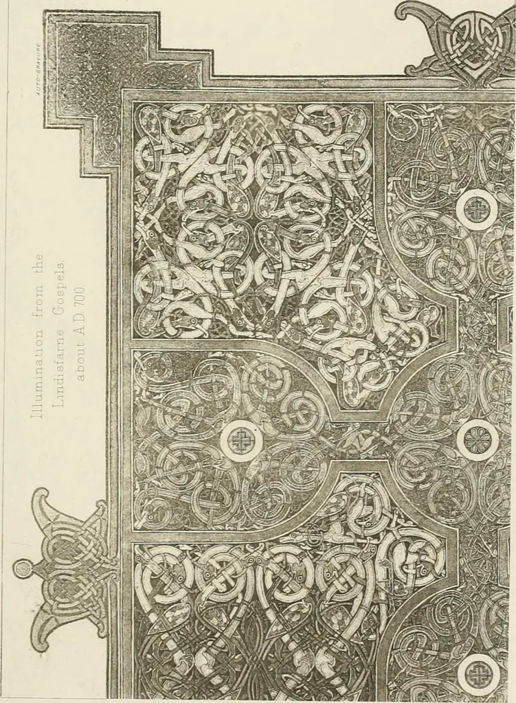 An illustration from Needlework as art, 1886, leaf 160