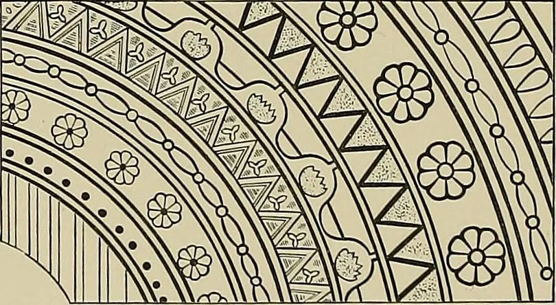 An illustration from Needlework as art, 1886, leaf 165