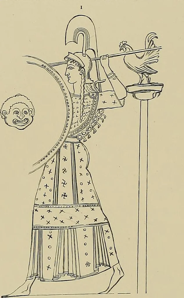 An illustration from Needlework as art, 1886, leaf 193