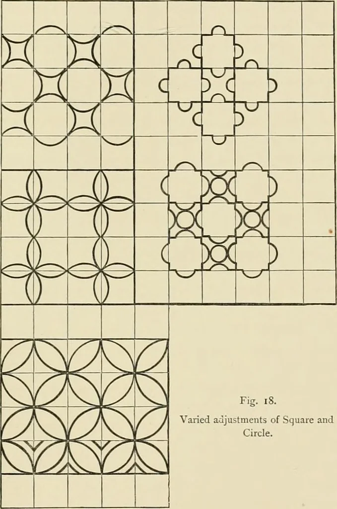 An illustration from Needlework as art, 1886, leaf 216