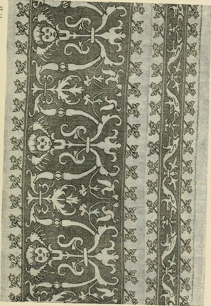 An illustration from Needlework as art, 1886, leaf 328