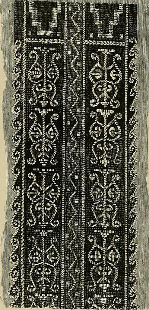 An illustration from Needlework as art, 1886, leaf 367