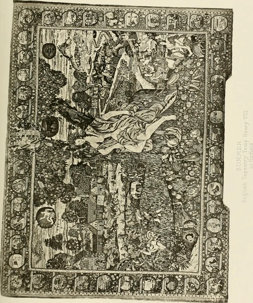An illustration from Needlework as art, 1886, leaf 390