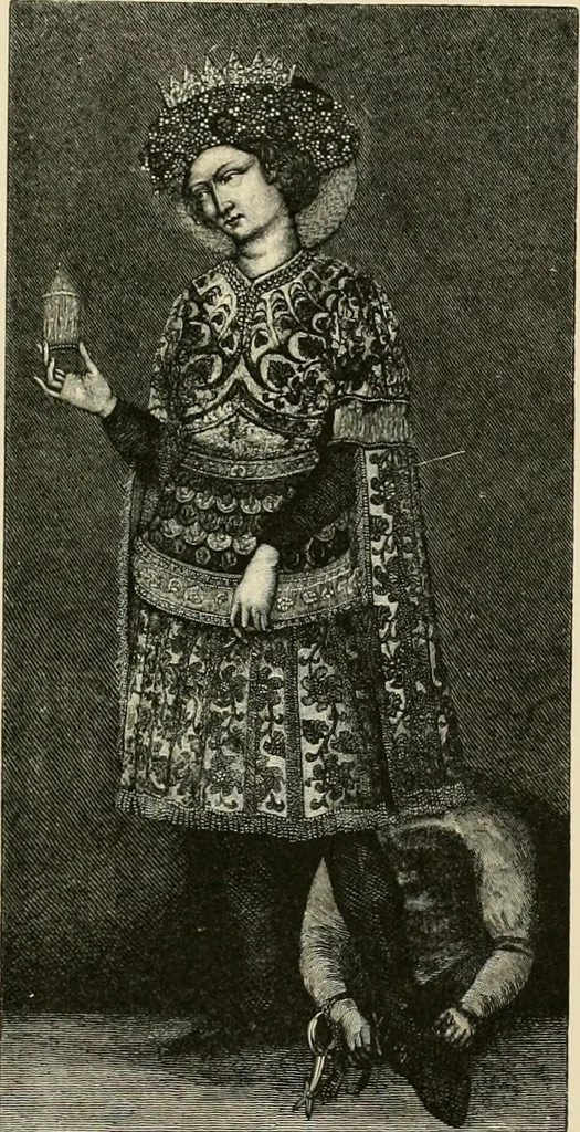 An illustration from Needlework as art, 1886, leaf 434