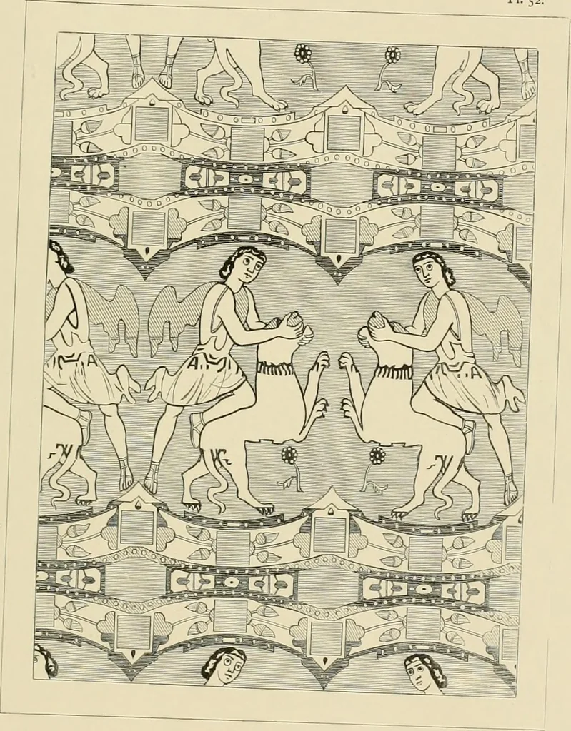 An illustration from Needlework as art, 1886, leaf 456