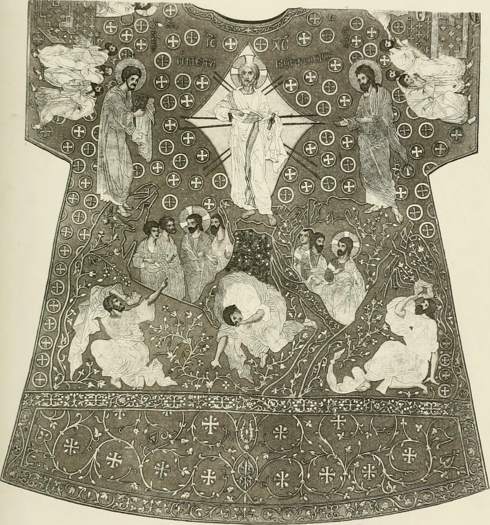 An illustration from Needlework as art, 1886, leaf 468