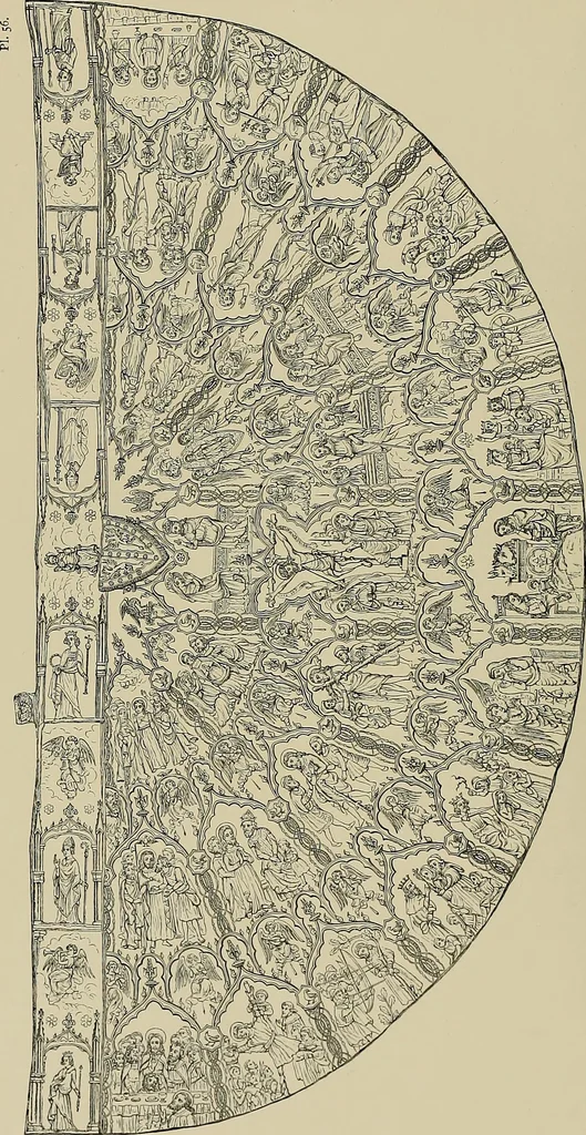 An illustration from Needlework as art, 1886, leaf 473