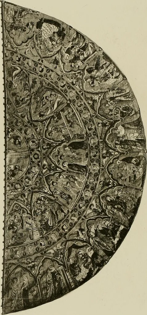 An illustration from Needlework as art, 1886, leaf 477