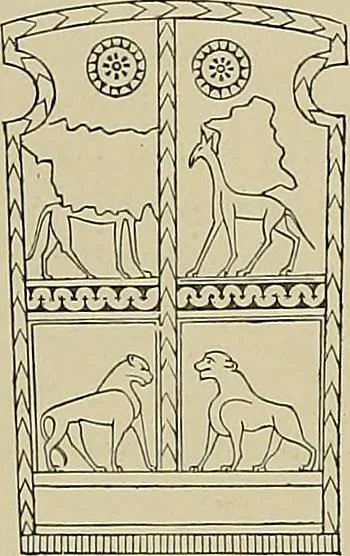 An illustration from Needlework as art, 1886, leaf 51