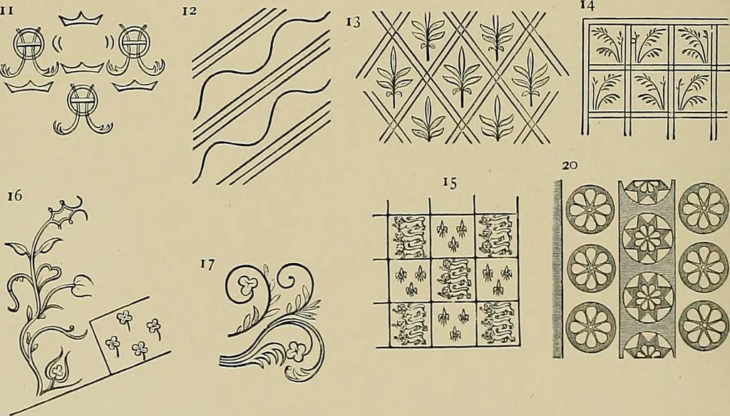 An illustration from Needlework as art, 1886, leaf 561