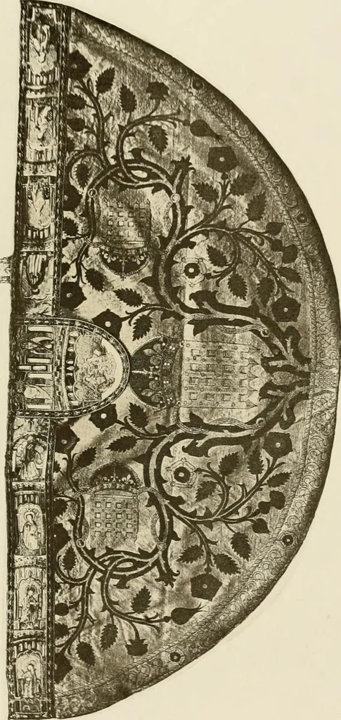 An illustration from Needlework as art, 1886, leaf 586