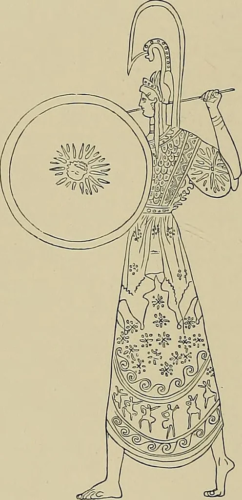 An illustration from Needlework as art, 1886, leaf 69
