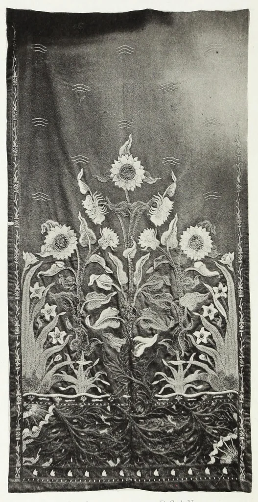 An illustration from Needlework as art, 1886, leaf 154