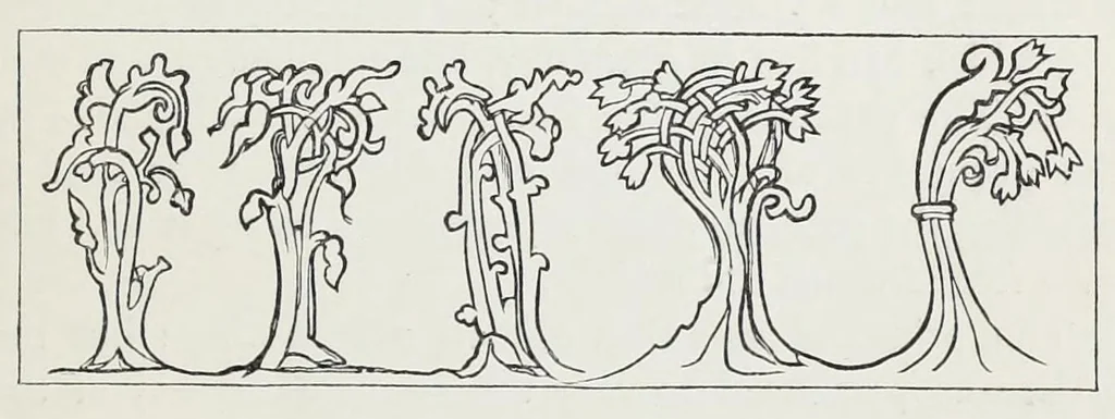 An illustration from Needlework as art, 1886, leaf 199