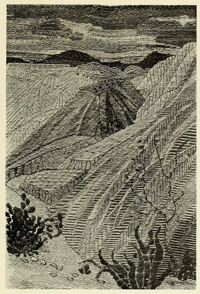 An illustration from Needlework through the ages : a short survey of its development in decorative art, with particular regard to its inspirational relationship with other methods of craftsmanship, 1928, leaf 827