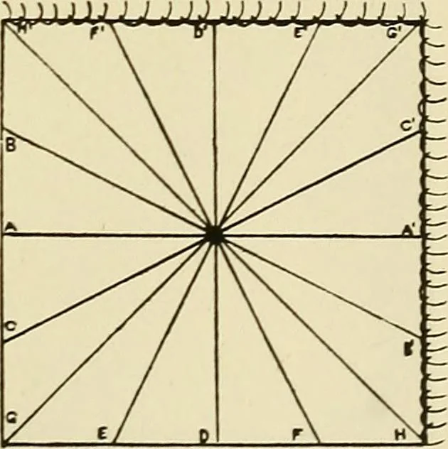 An illustration from Needlework without "specimens": the modern book of school needlework, 1900, leaf 174