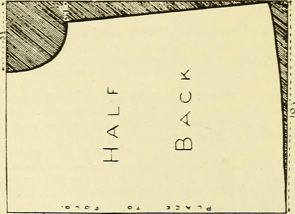 An illustration from Needlework without "specimens": the modern book of school needlework, 1900, leaf 211