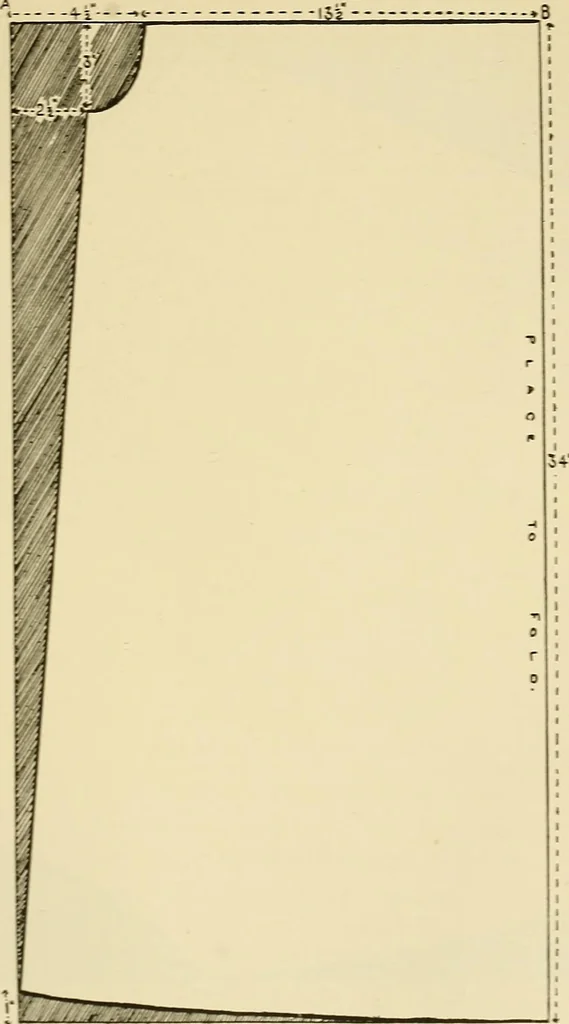 An illustration from Needlework without "specimens": the modern book of school needlework, 1900, leaf 230